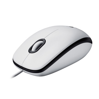 LOGITECH MOUSE M100 - WHITE - USB